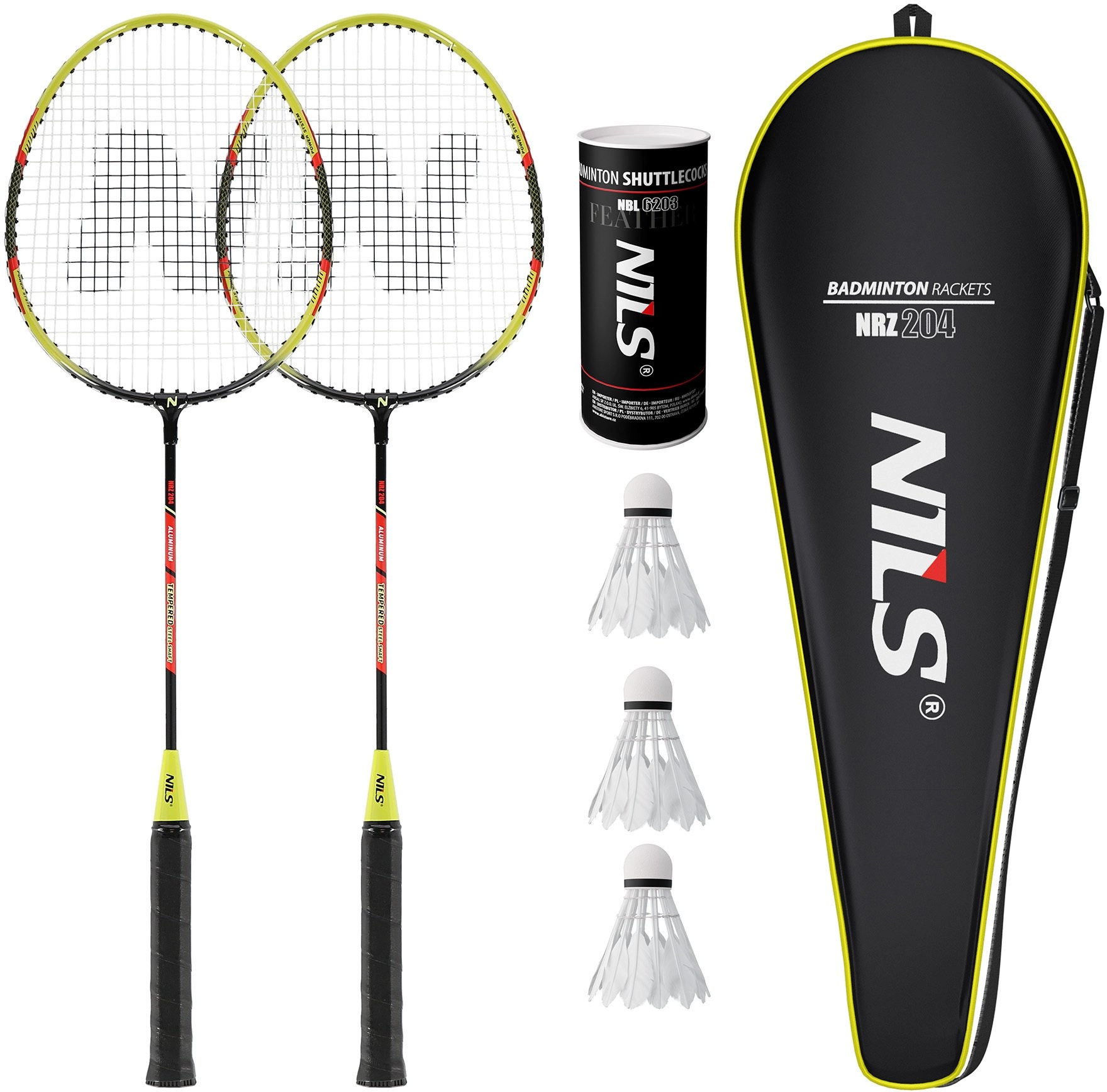Nils Badminton rackets Feather shuttlecocks 3