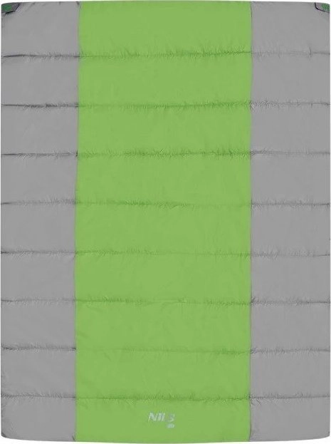 NC2011 GRAY-Green DOUBLE SLEEPING BAG NILS