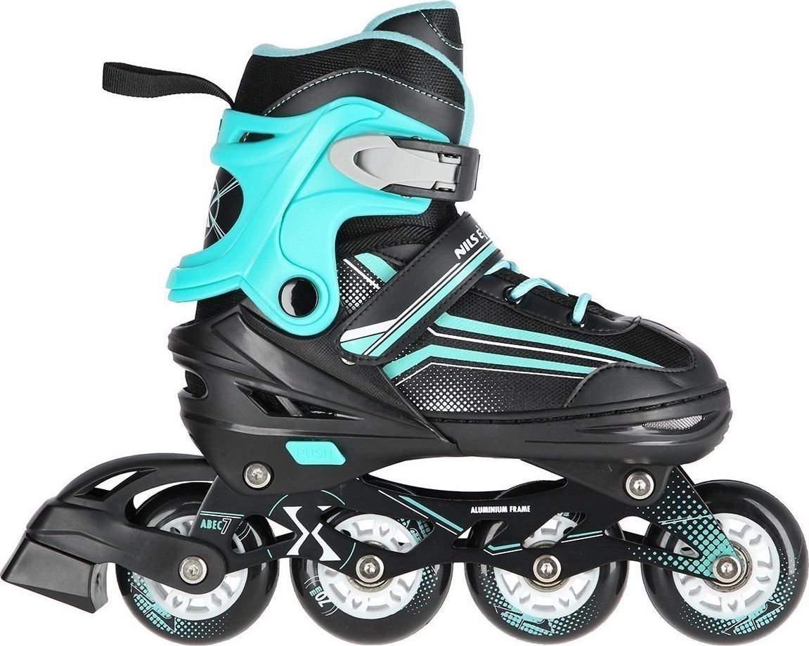 NILS EXTREME NH18190 2IN1 SKATES BLACK/BLUE