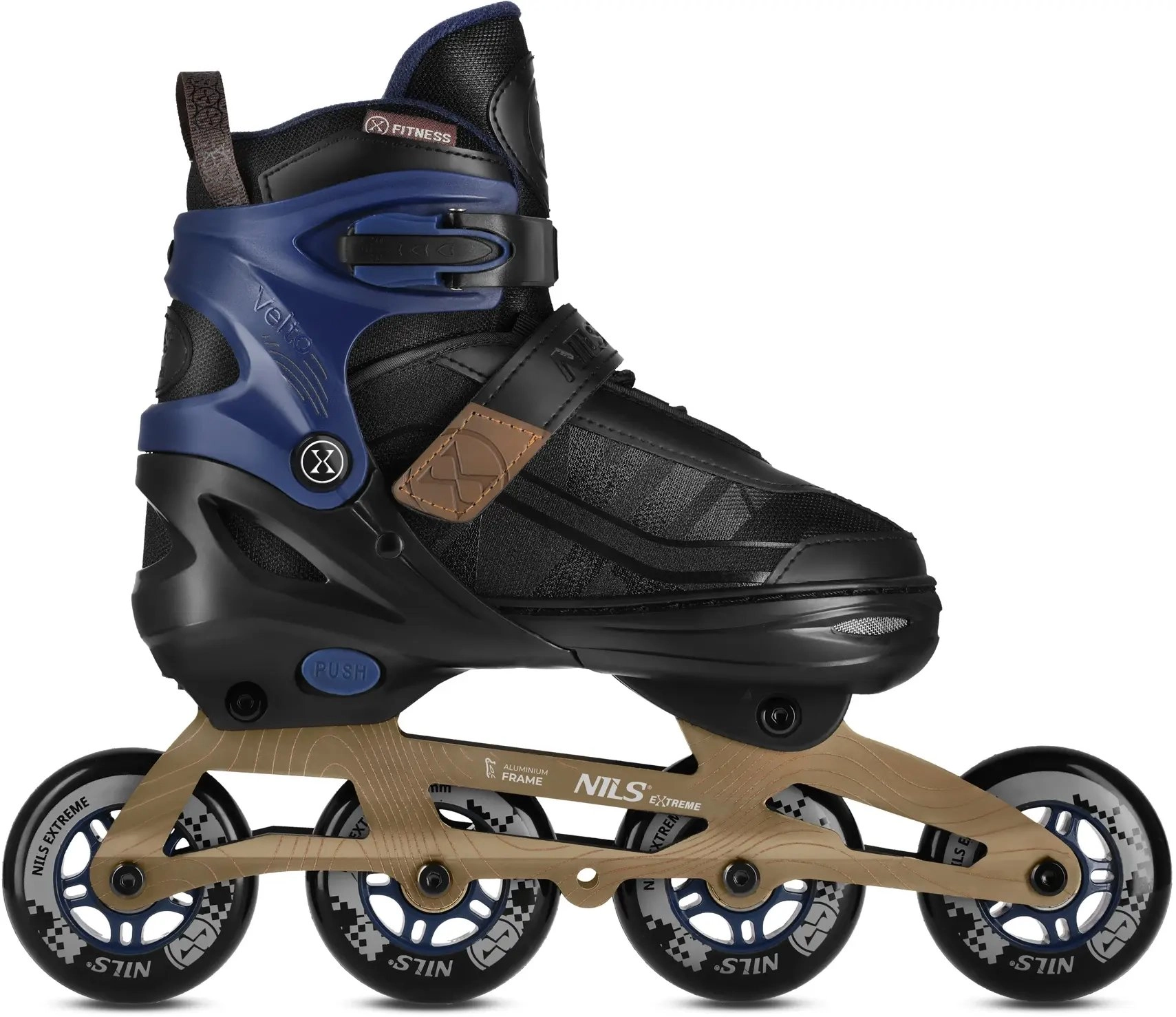 NA684 VELTO INLINE SKATES  NAVY BLUE