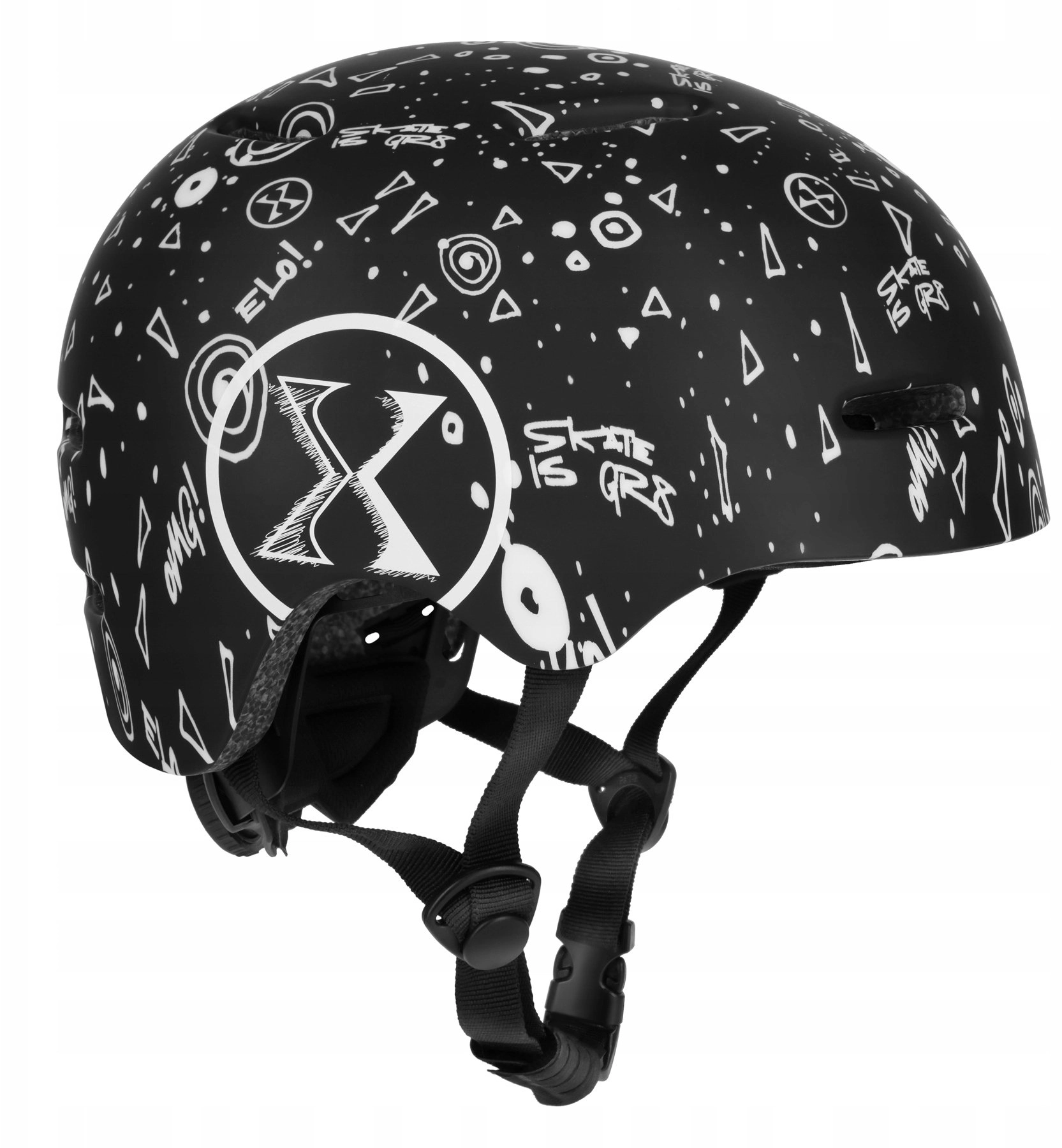 MT311 BLACK HELMET XS(48-52CM) NILS EXTREME