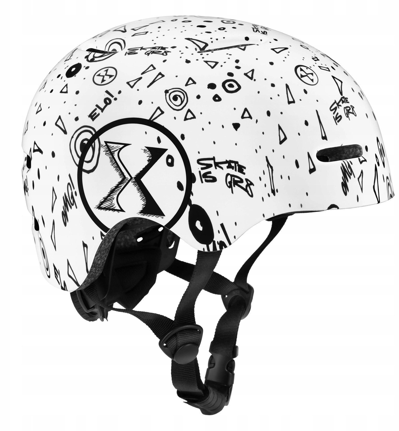 MT311 WHITE HELMET L(58-61CM) NILS EXTREME