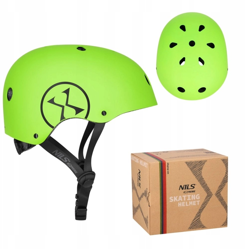 Nils Extreme MTW001-2 HELMET GREEN L(58-61CM)
