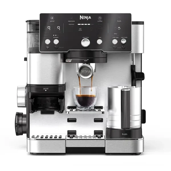 Ninja Luxe Cafe Essential  black/stainless steel