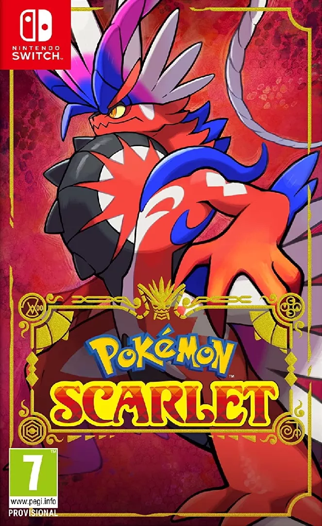 Nintendo Pokemon Scarlet Standard English Nintendo
