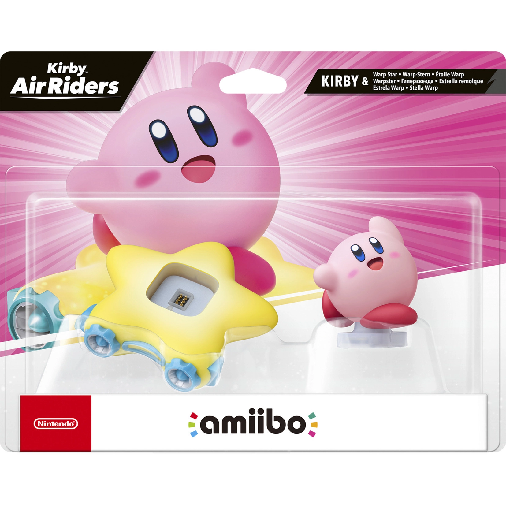 Nintendo amiibo Kirby Warp Star action