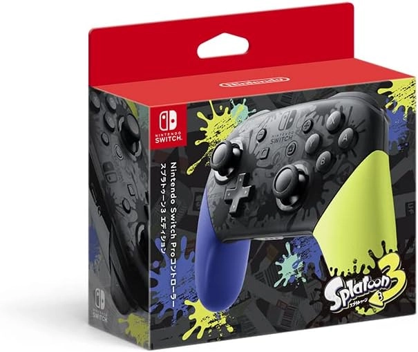 Nintendo Switch Pro kontrolieris — Splatoon 3 Edition (JP)