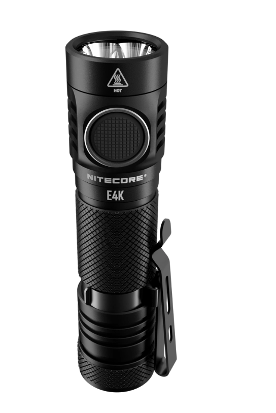 Nitecore E4K Black Hand flashlight LED