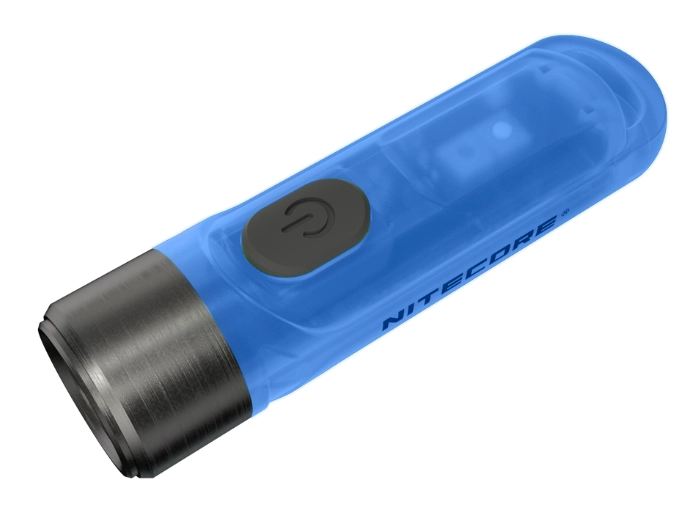 Nitecore TIKI GITD BLUE Grey Keychain