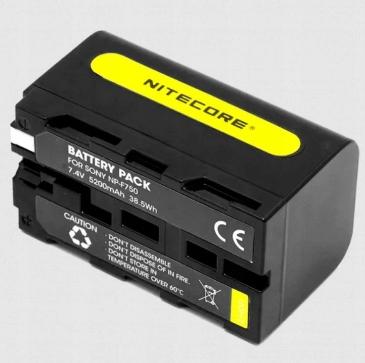 Nitecore Charger Nitecore NP-F750 Battery NITNPF750