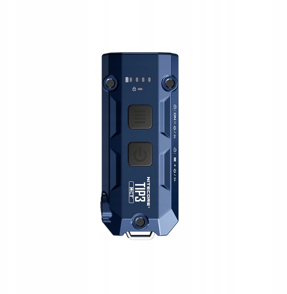 Nitecore flashlight Nitecore TIP3 Blue keychain
