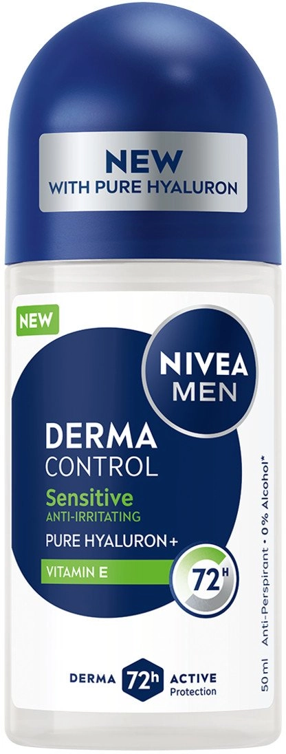 NIVEA_Men Derma Control Sensitive antyperspirant roll-on