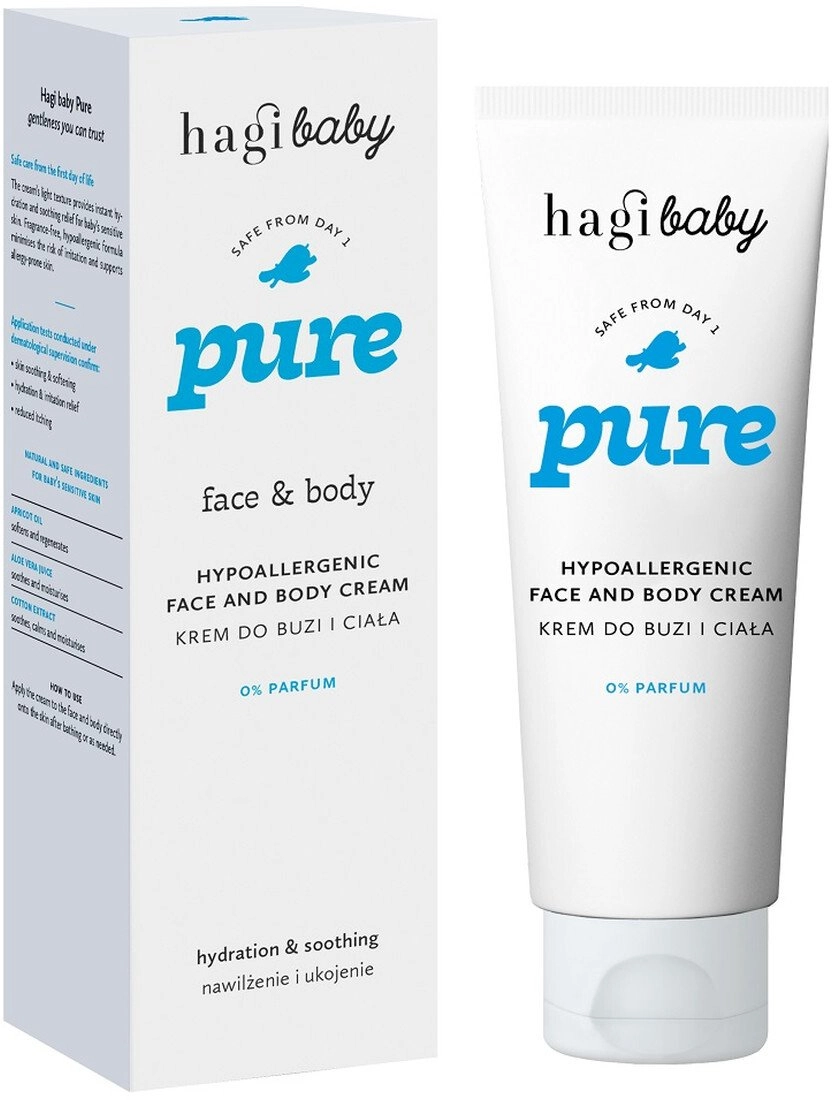 HAGI_Baby Pure hypoallergenic face and body