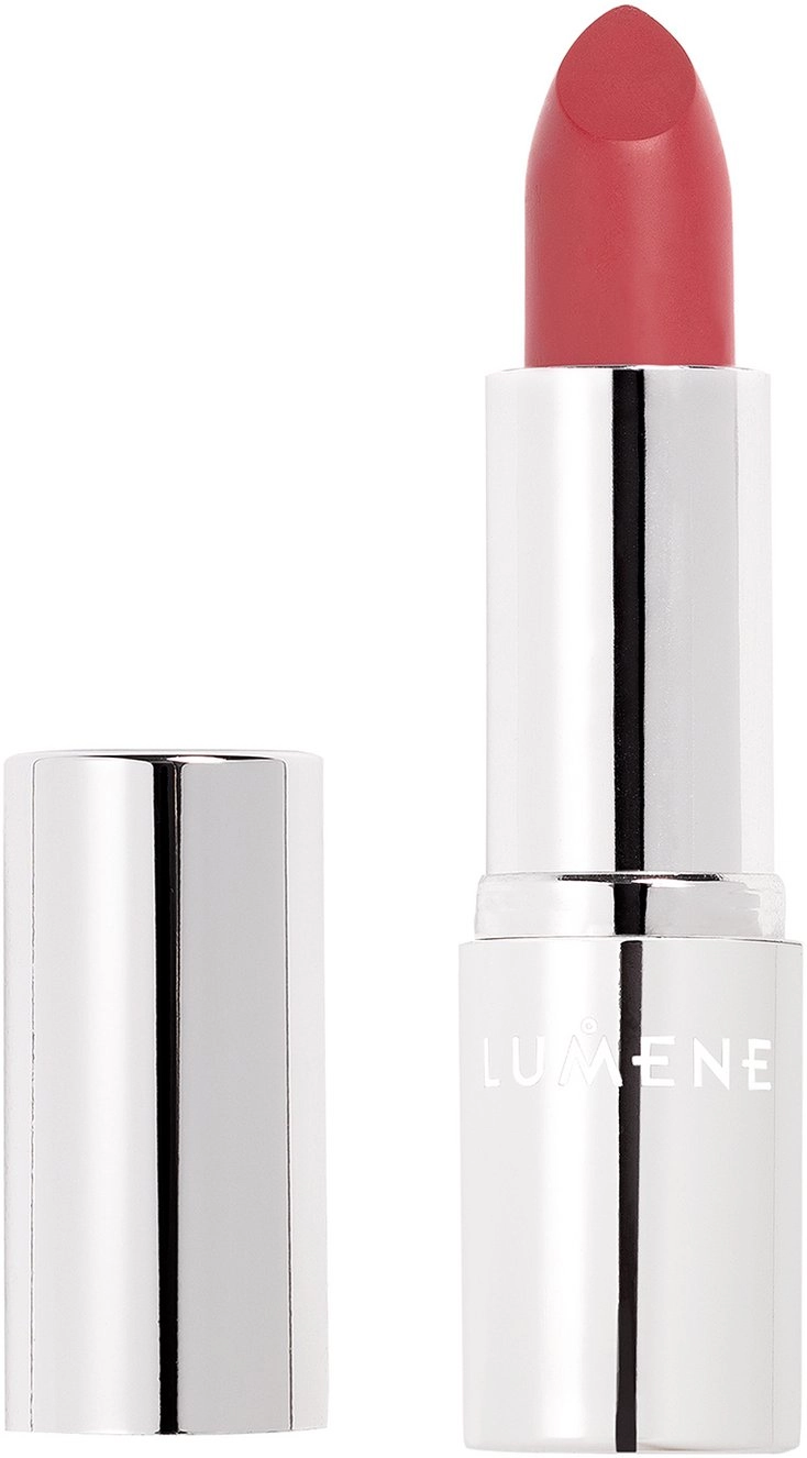 LUMENE_Luminous Moisture satin lipstick 08 Wild