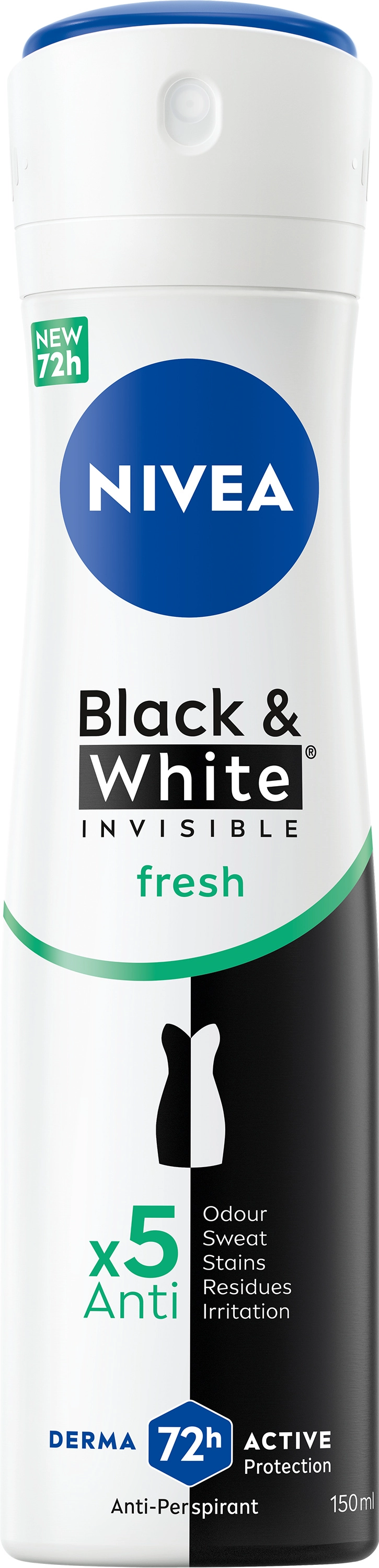 Nivea - Black  White Invisible Fresh