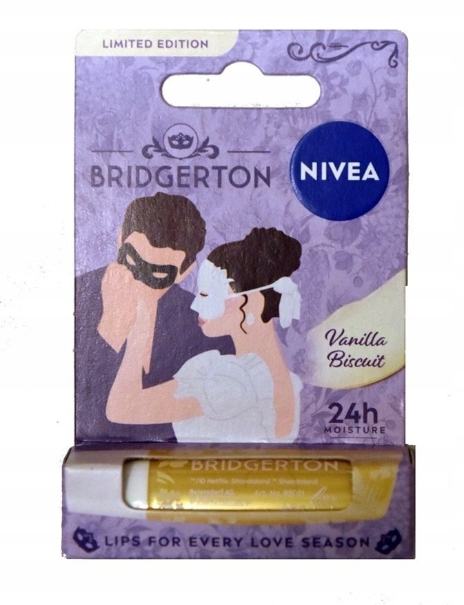 NIVEA_Bridgerton Edition caring lipstick Vanilla Biscuit