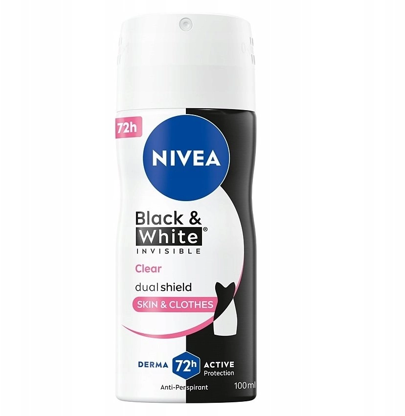 NIVEA_Black  White Invisible Clear antyperspirant 100ml