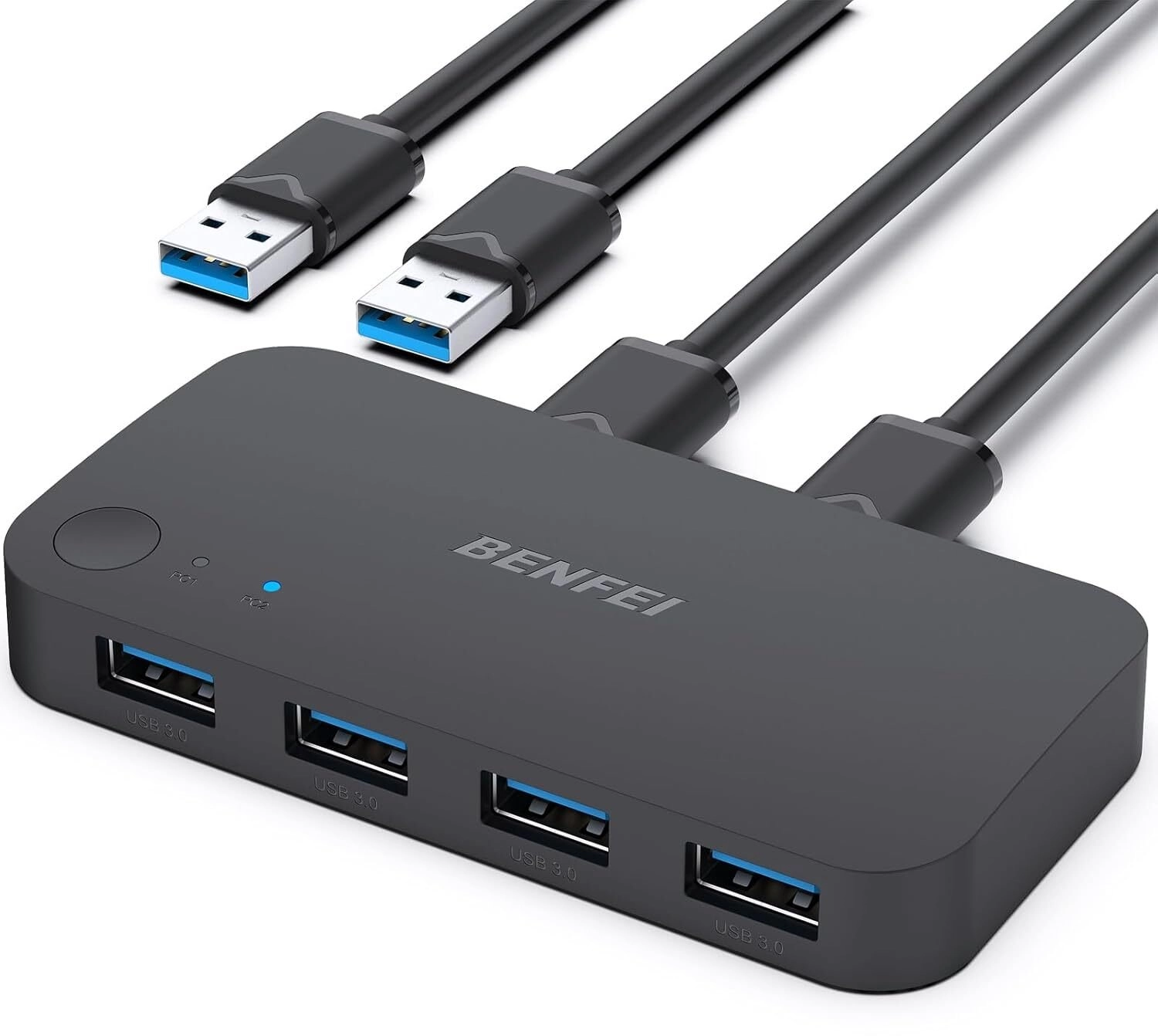 BENFEI Switch USB HUB 4-in-1 USB