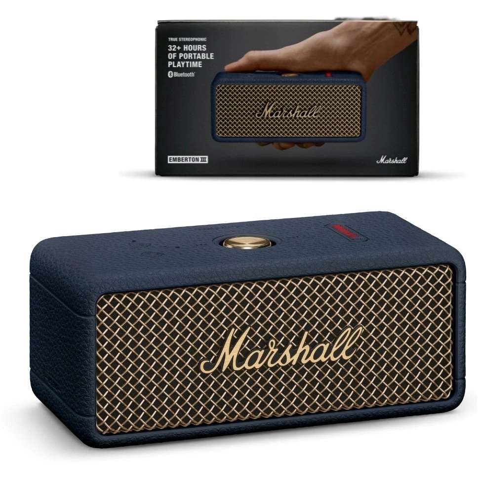 Marshall Emberton III Bluetooth-capable Midnight Blue