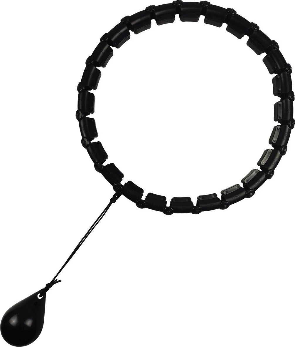 Hula hop with massager and load