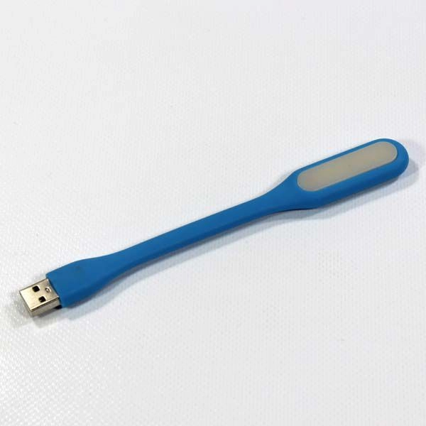 Lampka USB 6 diod LED niebieski