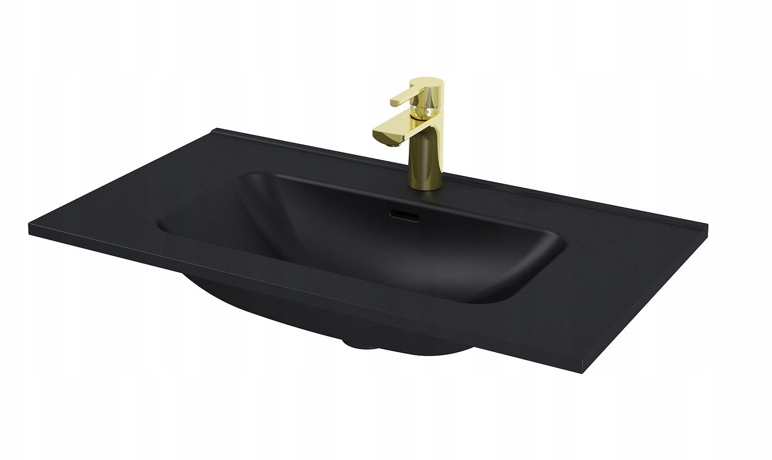 WASHBASIN SKAPPA 80 CERAM BLACK MATT