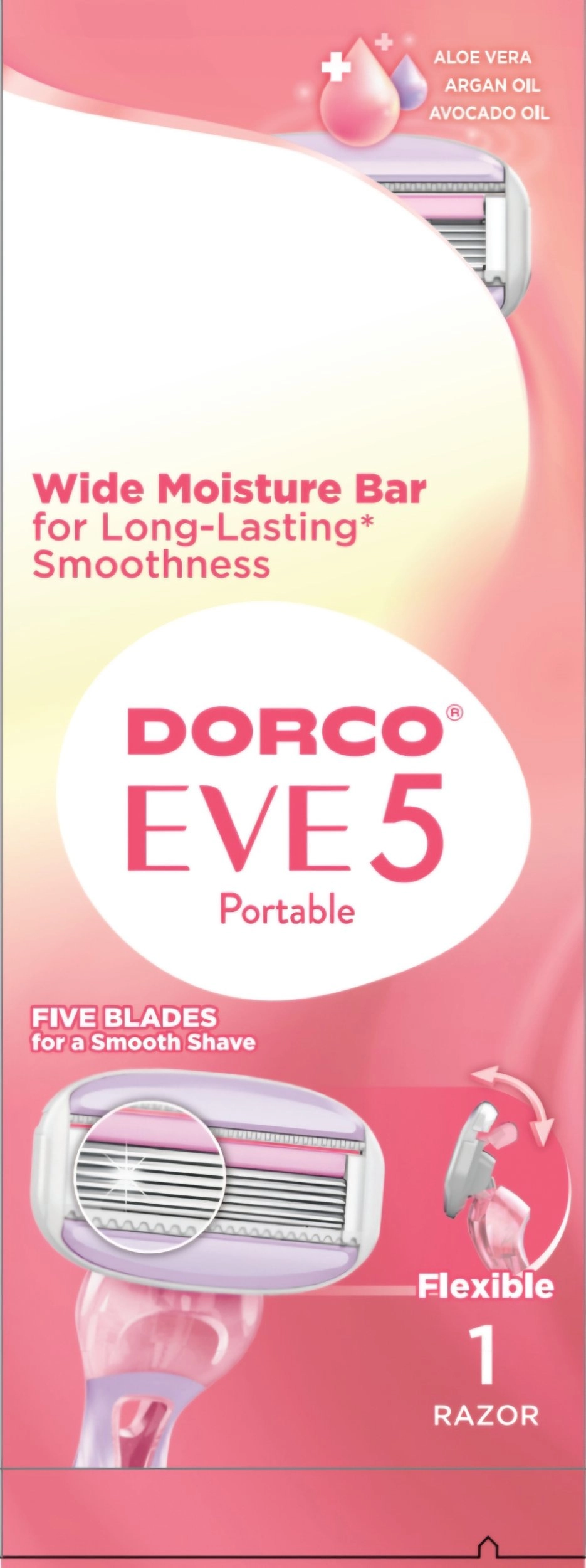 DORCO Eve 5 Women`s disposable razor