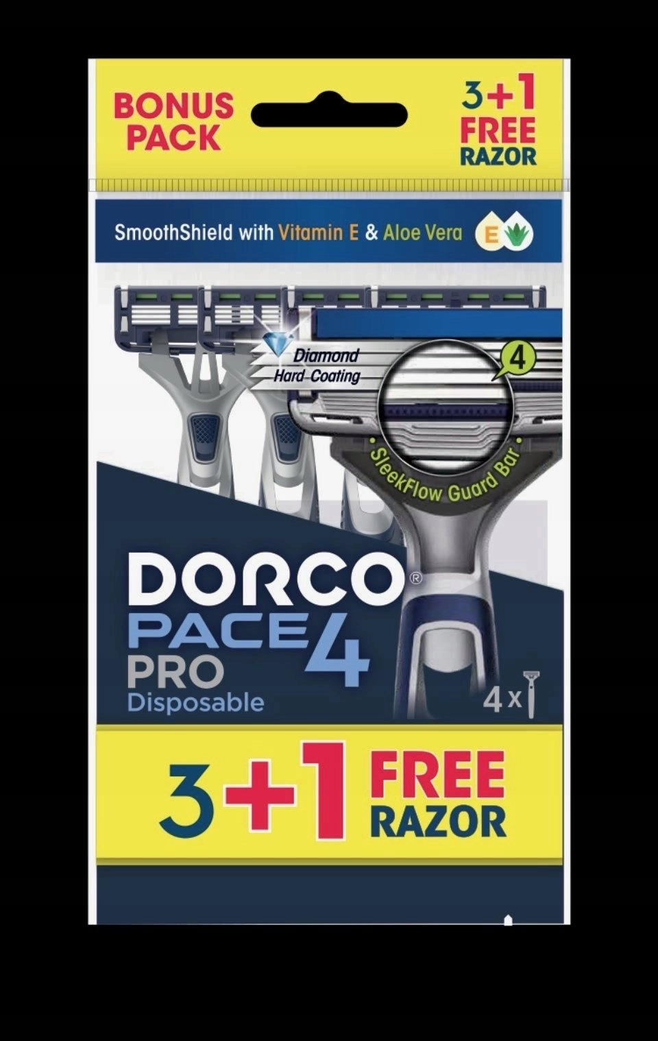 DORCO Pace 4 Pro shaver Disposable