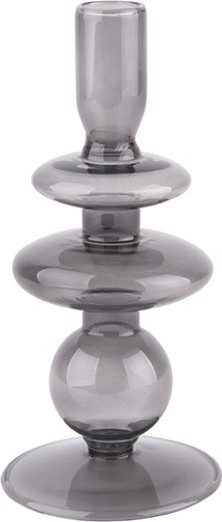 Glass candlestick on a leg  ART