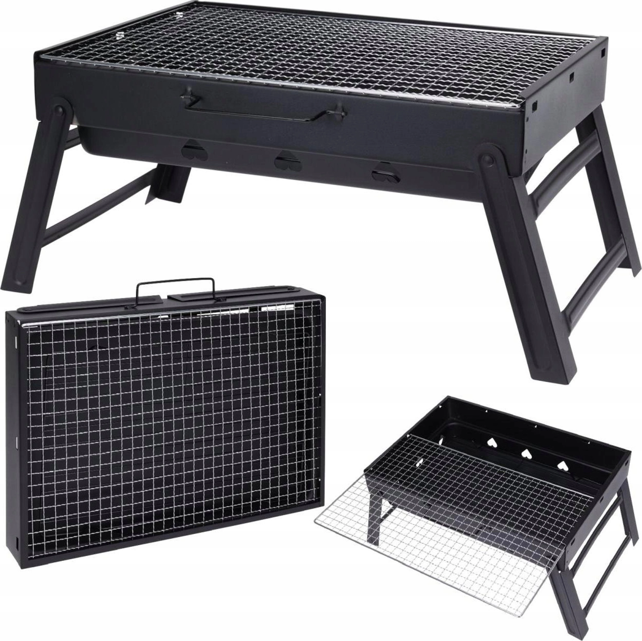 Folding tourist garden grill RC-K-933 black