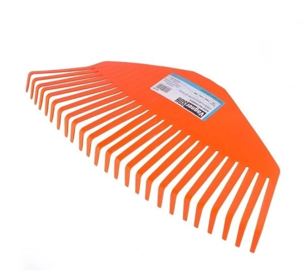 FAN RAKE WITHOUT HANDLE 25D 43X21CM
