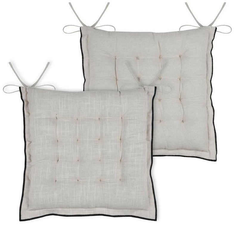 Chair cushion with ties HELIOS 38