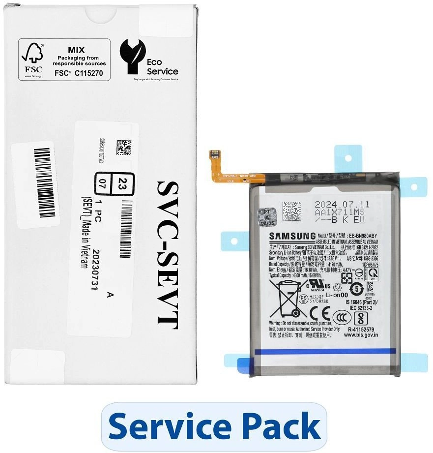 ServicePack Bateria EB-BN980ABY do SAMSUNG Note