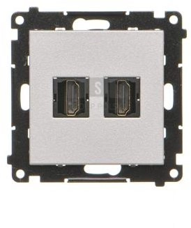 TGHDMI2.01/143 Simon 55 Double HDMI