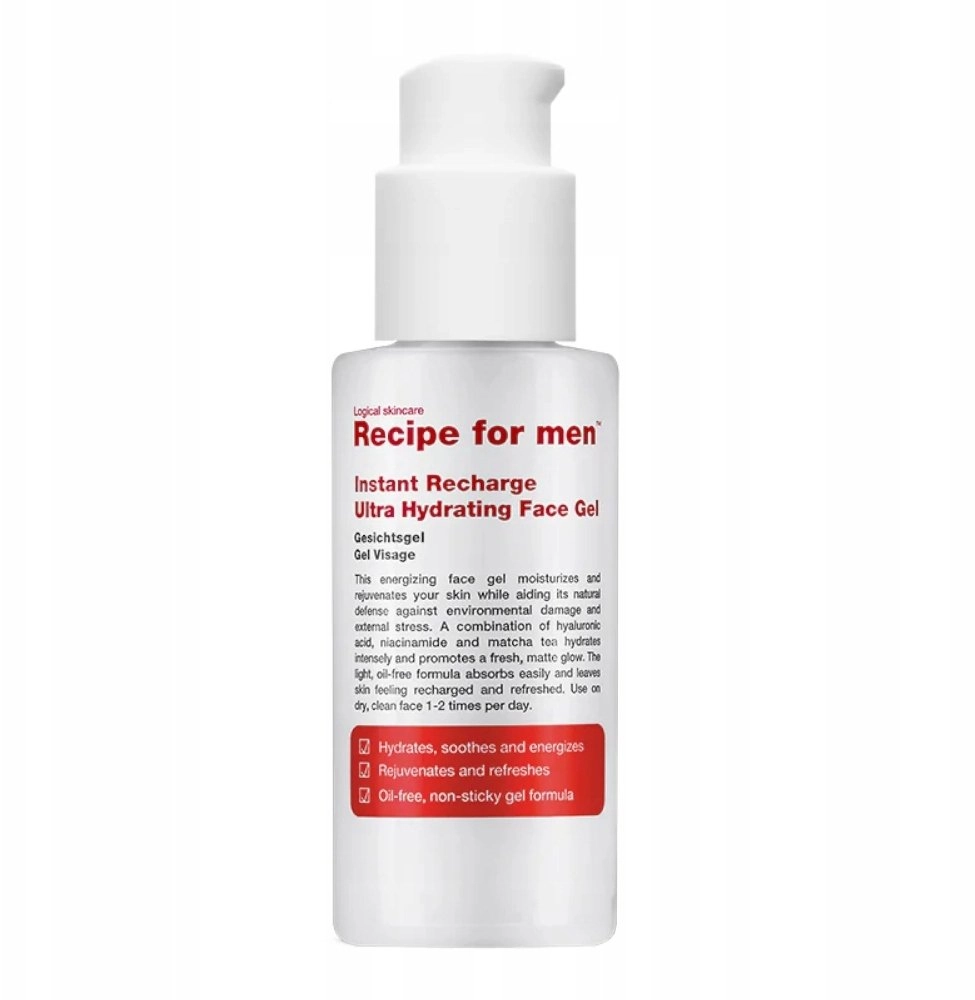Recipe For Men Instant Recharge Hyaluronic
