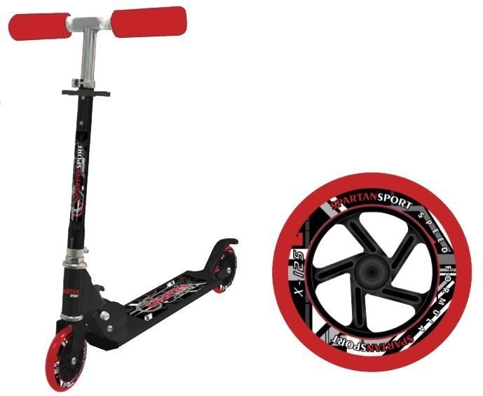 Two-wheel foldable scooter x 125 mm