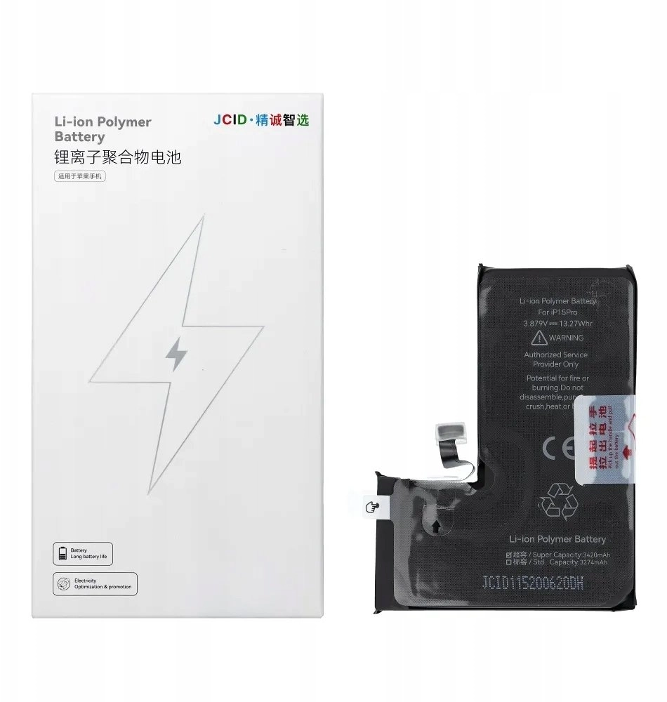 JCID Battery for iPhone 15 Pro