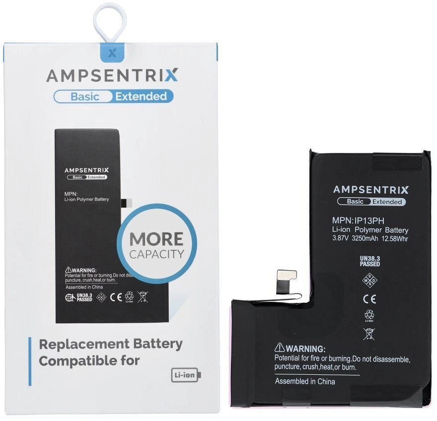 AmpSentrix Basic battery for iPhone 13