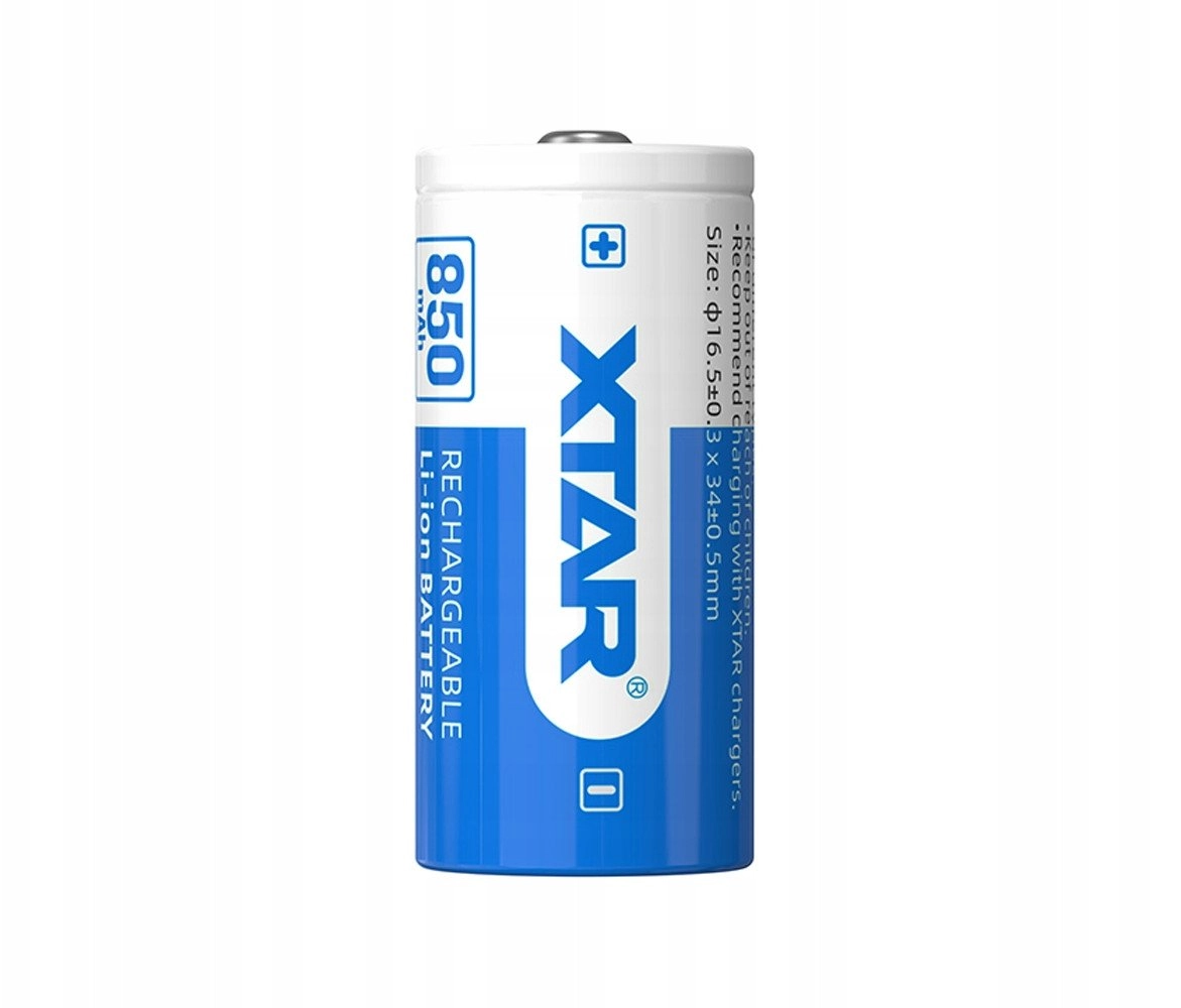 Akumulator 16340 850mAh 1 szt. 16340-850