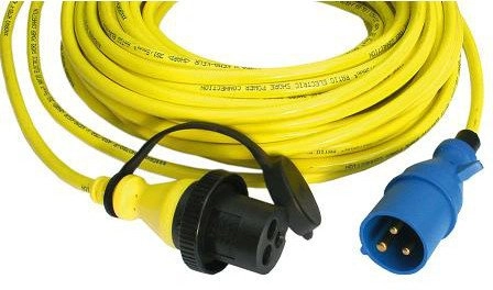 Power cable with CEE plugs 16A
