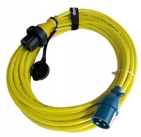 Power cable with CEE plugs 25A