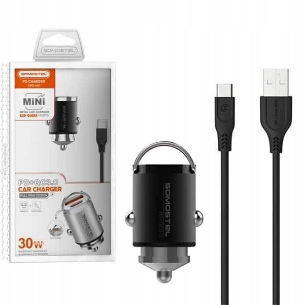 Somostel charger USB/TYP-C car charger +
