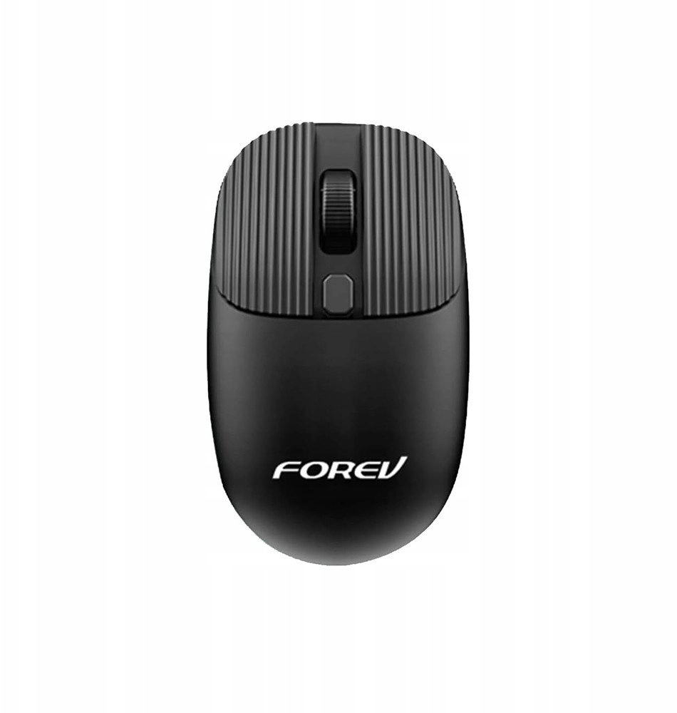 Forev mouse  wireless computer mouse Black