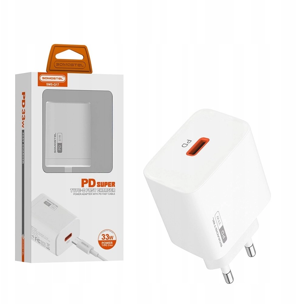 Somostel charger mains charger Type-C 33W