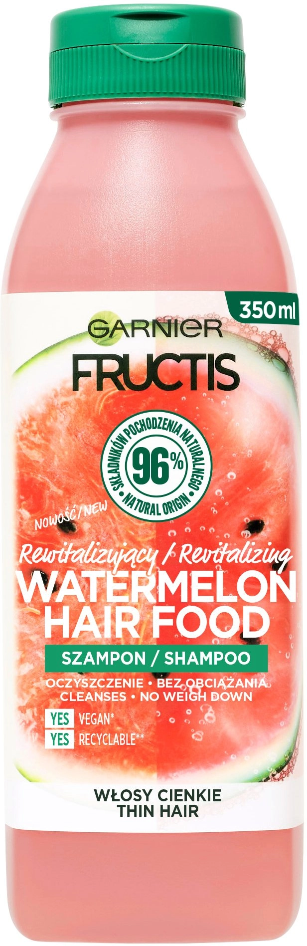 GARNIER_Fructis Watermelon Hair Food Shampoo nourishing