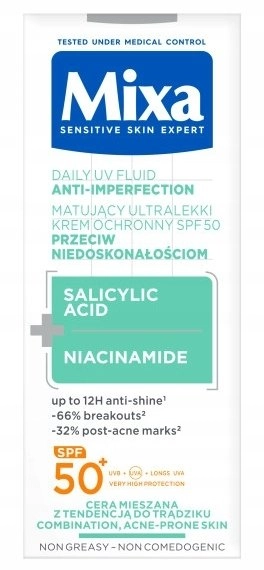 MIXA_UV Fluid ultra lekki fluid ochronny