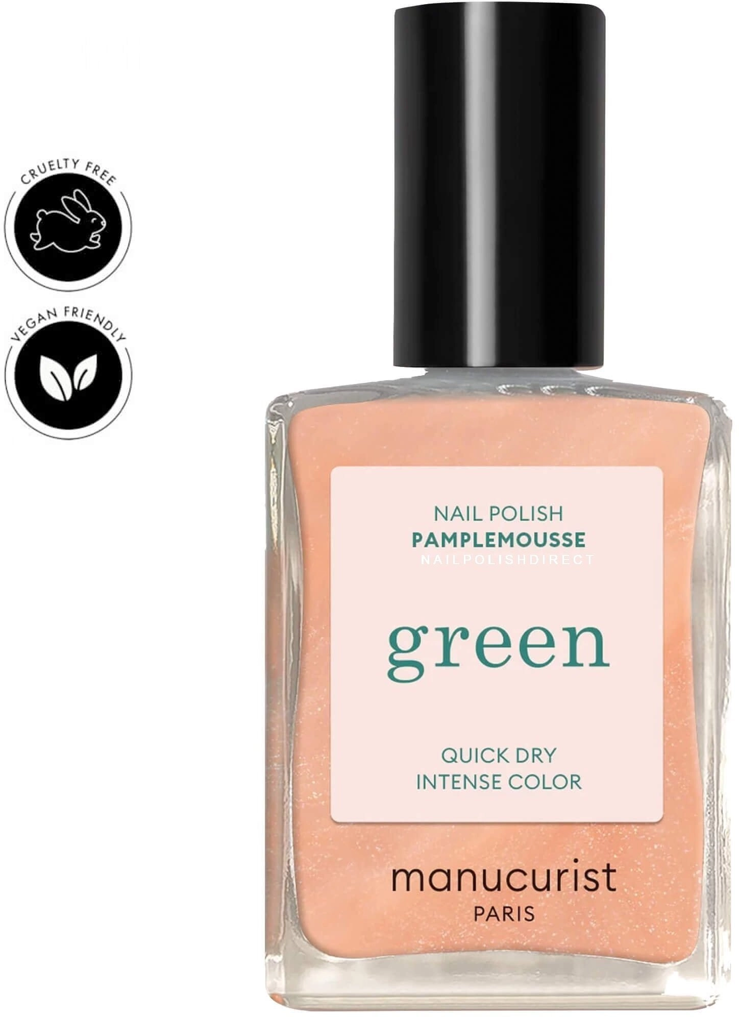 MANUCURIST_Green Nail Polish Pamplemousse nail polish