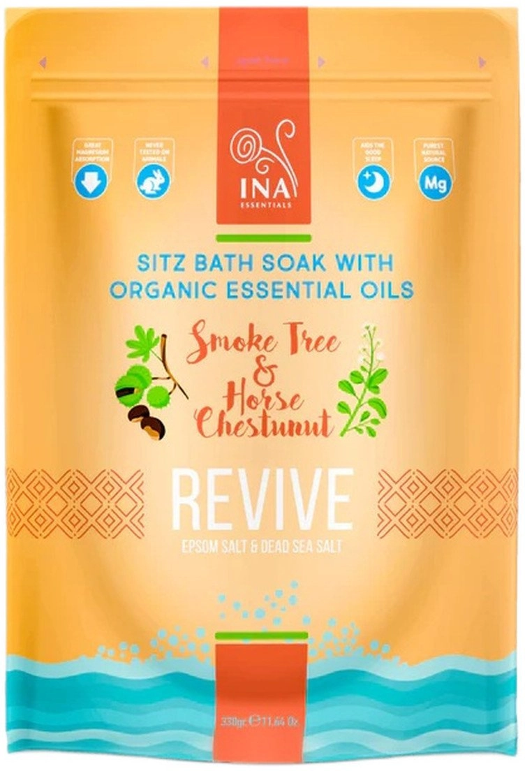 INA ESSENTIALS_Revive bath salt with Perukowiec