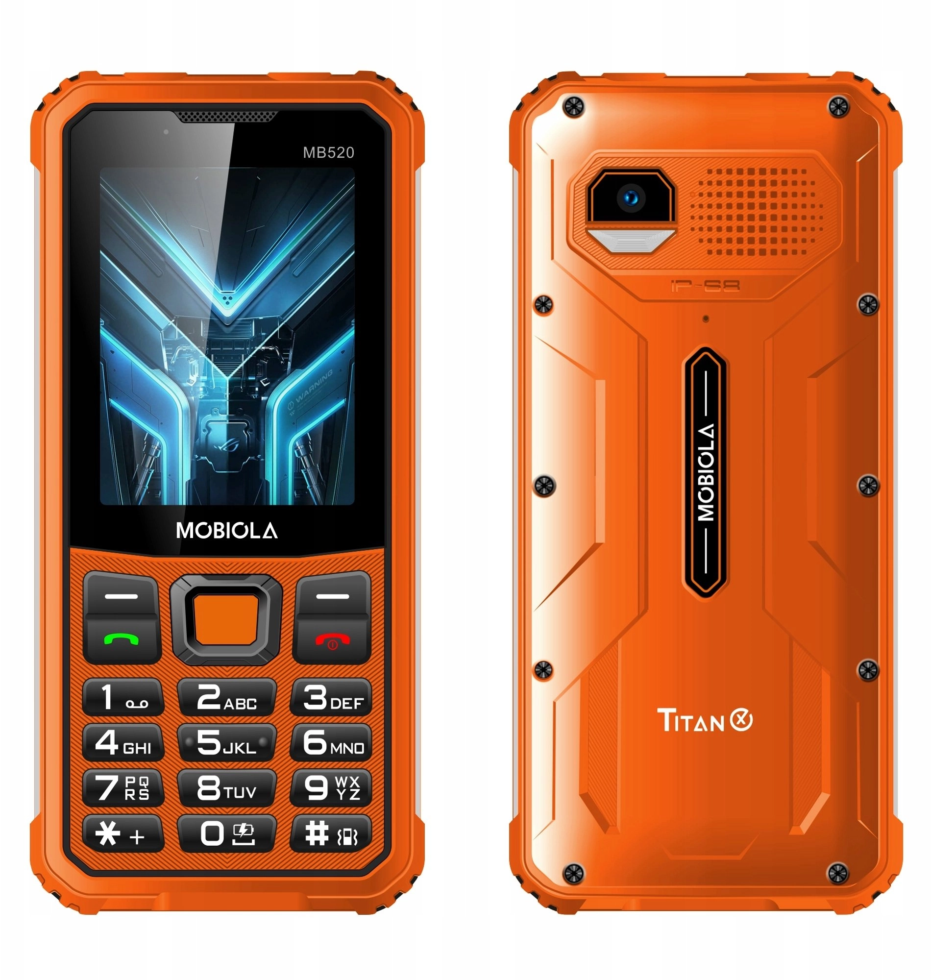 Mobiola telefon dla seniora MB520 TitanX