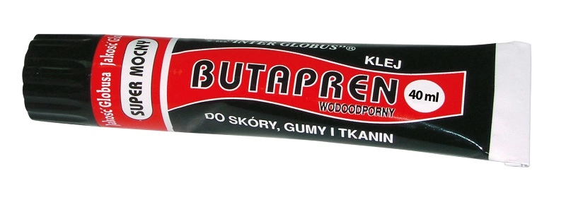 Klej elastyczny Butapren do skóry gumy